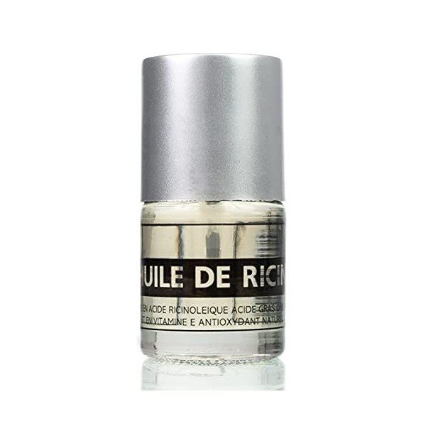 Vernis Huile de Ricin pour les ongles 10ml CosmEthics® fortifie, répare et accélère la pousse des ongles