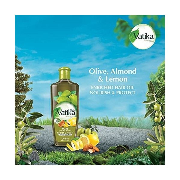 Dabur Vatika Olive Enrichi Cheveux Oïl 200 ml