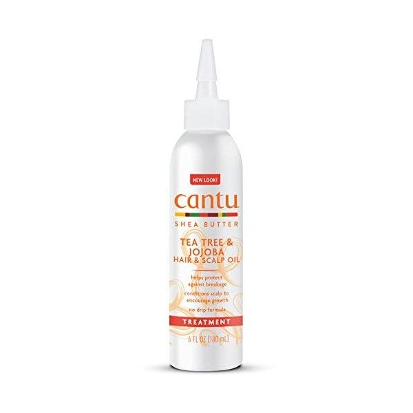 Cantu Huile de Jojoba et arbre à thé pour Cheveux Shine & Hold Mist - 180 ml