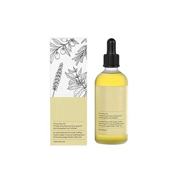 KABDI Carvenchi Natural Hair Growth Oil,Veganic Organic Natural Hair Growth Oil,Rosemary Oil for Hair Growth Organic, Carvenc