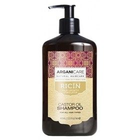 ARGANICARE - Gamme Ricin - 5 Produits + 1 Chouchou Offert Couleur Aléatoire