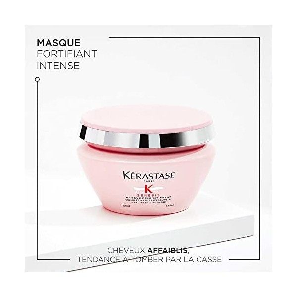 Kérastase, Genesis, Masque Reconstituant Anti-Chute & Anti-Casse, Hydratation & Réparation, Pour Cheveux Fragiles, 200 ml