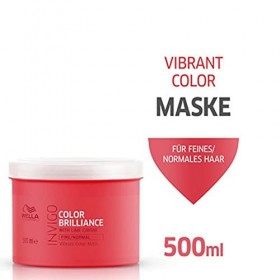 Wella Professionals Color Brilliance Masque cheveux pour cheveux colorés fins à normaux 500ml
