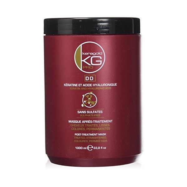 KERAGOLD PRO Masque DD sans Sulfate à la Kératine/Acide Hyaluronique 1 L