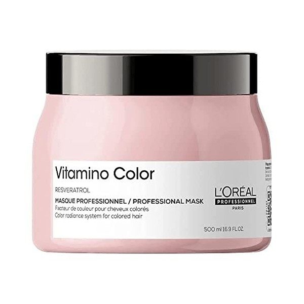 LOréal Professionnel LOreal Série Expert Vitamino Masque , 500 Ml Lot De 1 