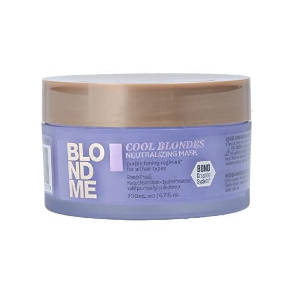 Schwarzkopf Blondme Masque Cool Blondes 200ML Froid 