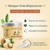 LE PETIT OLIVIER - Masque Soin Réparateur - Karité & Macadamia - Assouplit, Nourrit & Répare En Profondeur - Cheveux Secs Ou 