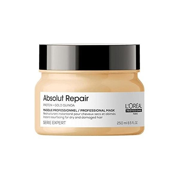 LOréal Professionnel | Série Expert | Masque capillaire léger Absolut Repair | Pour cheveux fins et abîmés 500 ml