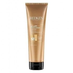 Redken, Masque Hydratant pour Cheveux Secs & Sensibilisés, Protéines & Huile dArgan, All Soft Heavy Cream, 250 ml