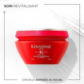 Kérastase, Soleil, Masque Nourrissant & Anti-Frisottis, Soin Capillaire avec Protection Solaire, Masque Après-Soleil, 200 ml