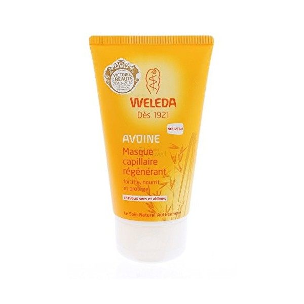 Weleda Masque capillaire régénérant à l‘Avoine cheveux secs et abîmés 150ml