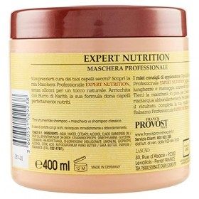 Franck Provost Masque professionnel Expert Nutrition avec beurre de karité pour cheveux nourris, 400 ml