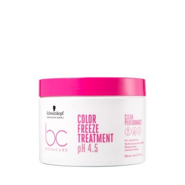 Masque PH 4.5 Color Freeze BC Bonacure Cheveux colorés Schwarzkopf Professional 500 ml