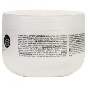 Tahe Shine Power Gold Réparation des Cheveux Masque, Blanc, 300 ml