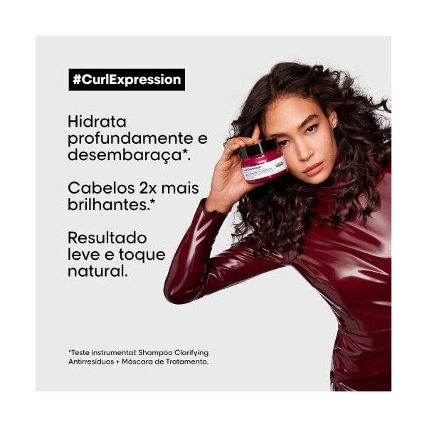 LOréal Professionnel Curl Expression Masque 250ml - masque hydratant pour cheveux bouclés et ondu