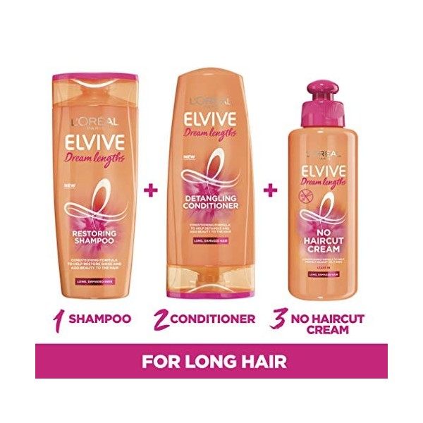 LOreal Elvive Dream Lengths Masque pour cheveux longs abîmés 300 ml