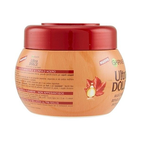 Garnier Ultra Sweet Remedy Maple Intense Repair Conditioner - 200 ml Mask