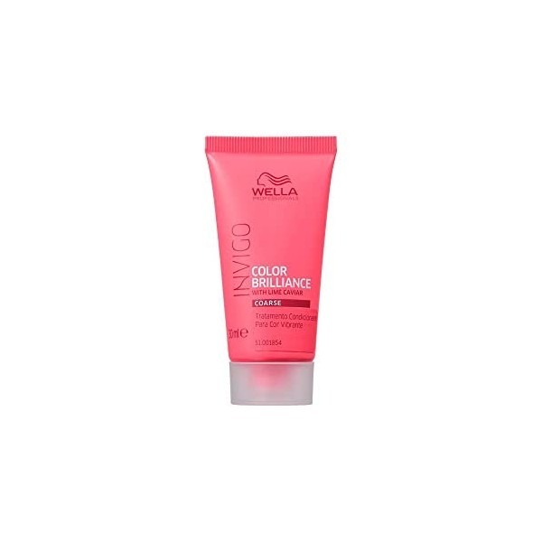 Wella Professionals Color Brilliance Masque cheveux pour cheveux épais et colorés 30ml