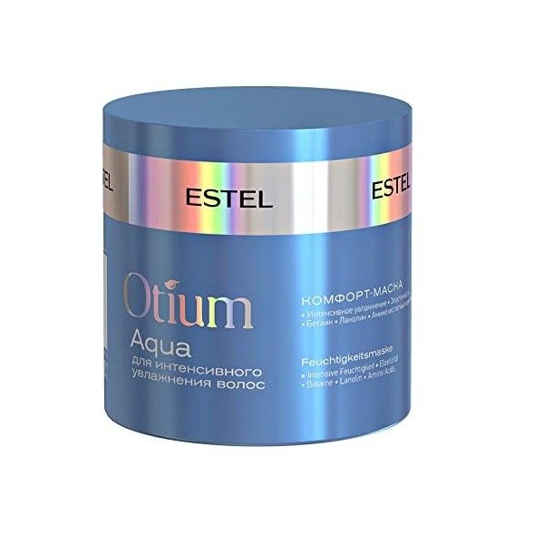 Estel Otium Aqua Masque capillaire pour hydrater intensément les cheveux 300 ml Hydrate intensément et restaure lhydroéquili