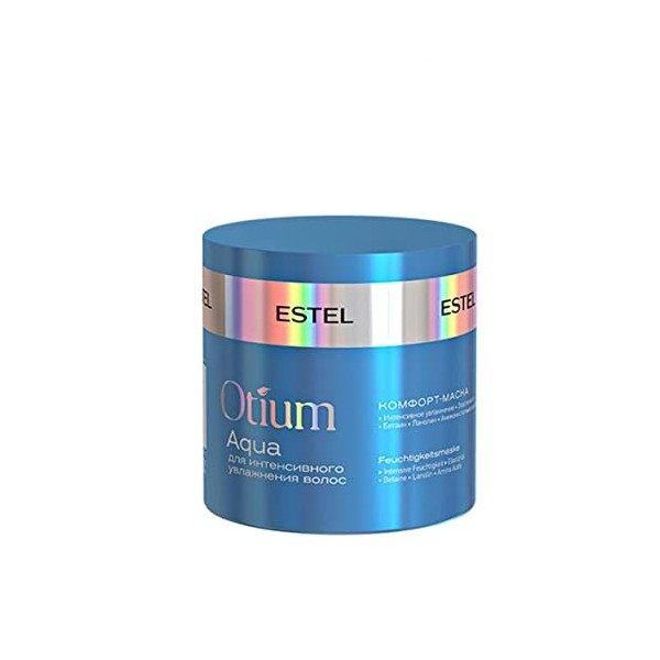 Estel Otium Aqua Masque capillaire pour hydrater intensément les cheveux 300 ml Hydrate intensément et restaure lhydroéquili