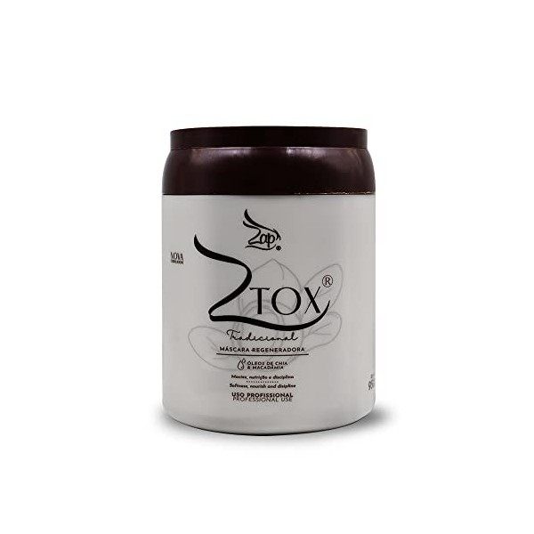 Lissage Brésilien Kératine ZAP ZTOX Capillaire Masque 950g