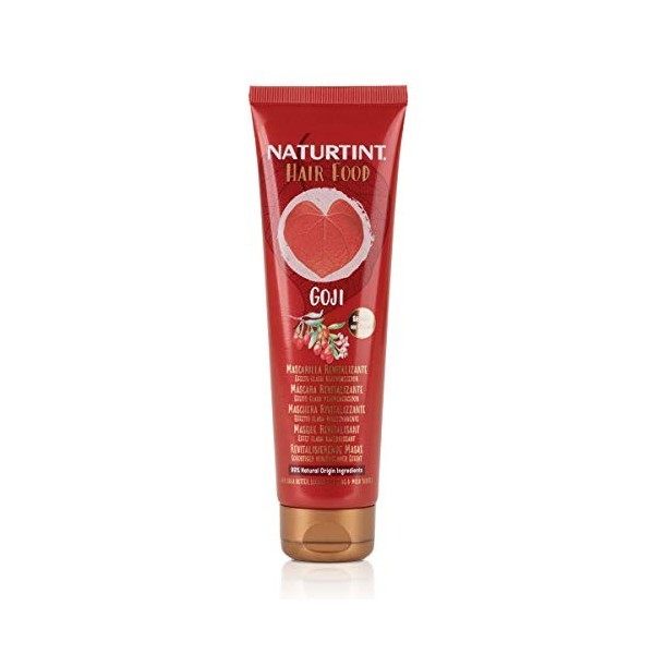 Naturtint Hair Food Goji Masque Revitalisant pour Cheveux Ternes/Affaiblis, 150 ml