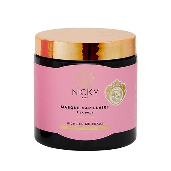 PN Nicky Paris Masque à La Boue 500 ML- Brillance-Apaisant- Hydratant