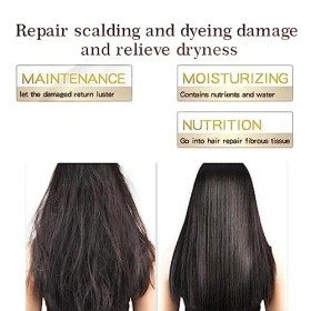 Masque Kératinique Pour Cheveux Secs Et Abîmés, Masque Kératinique Pour Cheveux Secs Et Abîmés, Cuticule Lisse Pour Cheveux, 