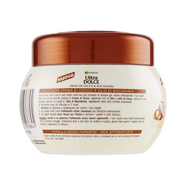 Garnier Ultra Dolce Crema di Cocco & Macadamia 300ml