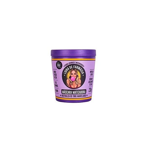 Masque "Vegan" pour cheveux blonds et méchés "loira de farmacia" vegan "lola" 230g