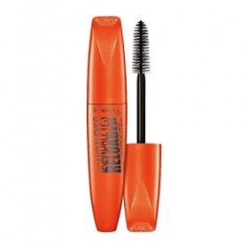 Rimmel - Mascara Scandaleyes Reloaded - Volume extrême et Tenue extrême - Maxi Brosse - 001 Black - 12ml