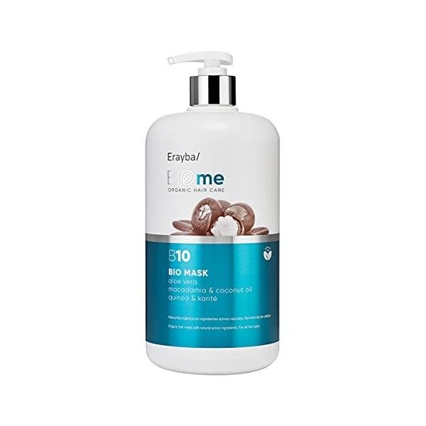 BIOme B10 Masque capillaire bio 100% végétalien sans cruauté 1000 ml