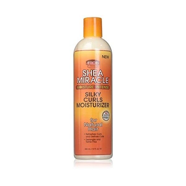 African Pride Shea Butter Miracle Silky Hair Moisturizer Hydratant pour les Cheveux