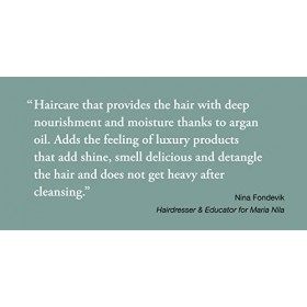 Maria Nila, True Soft, Masque capillaire 250 ml, Pour cheveux secs, Lhuile dargan réhydrate et réduit les frisottis, 100% v