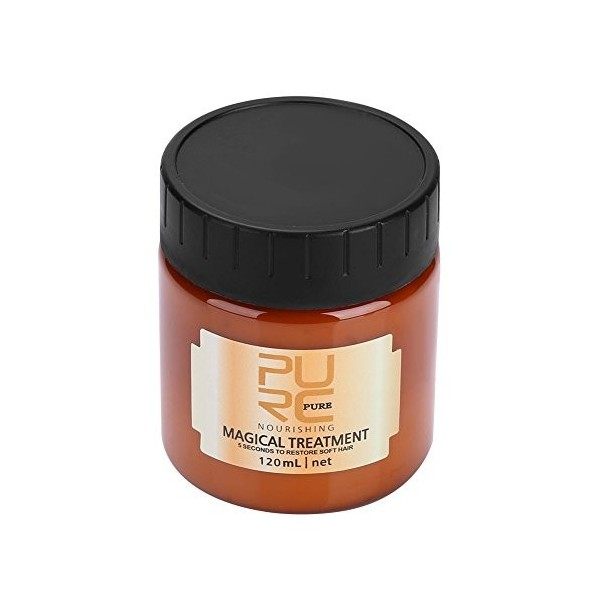 120 ml Masque Capillaire, Capillaire Complément Nourrissant Conditionnant, Traitement Professionnel Doux Lisse Réparation Dom