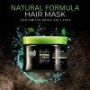 Natural Formula Kératin Intense Repair Masque capillaire - Masque lissant infusé à la kératine - Masque de crème capillaire s