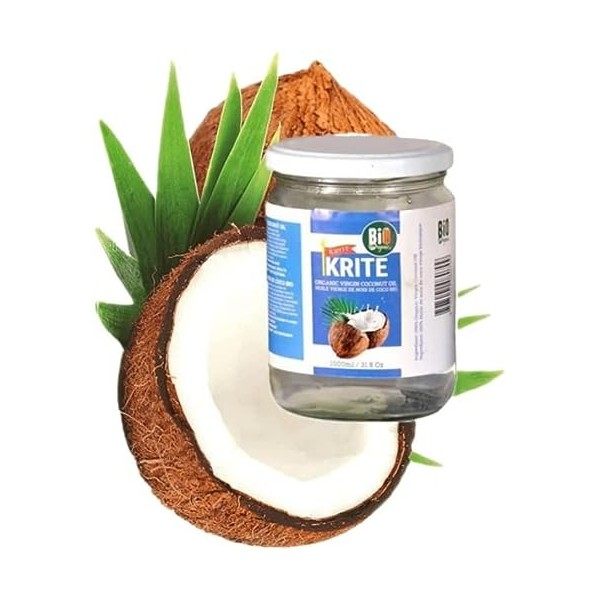 Huile de Coco 100% Bio 250ml | masque reconstructeur capillaire - soin ultra concentré - kératine - cheveux très abimés, capi