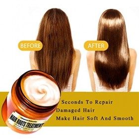 Dinglong Hair Masque et Huile pour Cheveux Conditionneur Profond Advanced Molecular Hair Roots Treatment Care Repair Return B