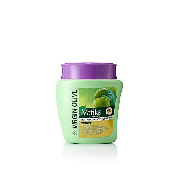 Dabur Traitement Capillaire Masque Naturelle à lOlive lAmande/Henné 500 g