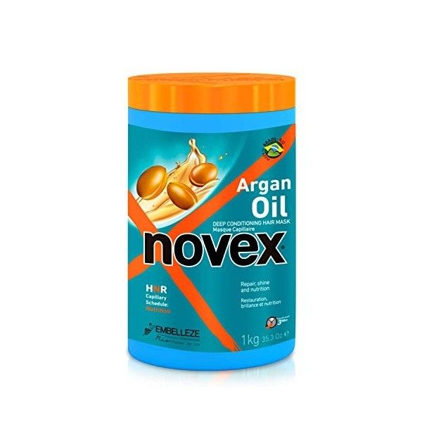 Novex Masque capillaire à lhuile dargan, 1 kg