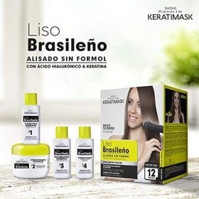 Be Natural - Kit lissage brésilien Keratimask 150ml - résultat professionnel longue durée
