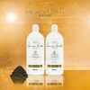 EM2H COSMETICS Unflavored PREMIUM KERATIN CAVIAR - Kit Lissage Brésilien - Aux extraits de caviar 2 x 500 ml 