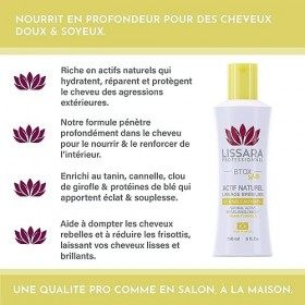 LISSARA - Lissage Tanin - Taninoplastie - Btox White ACTIF NATUREL - Lissage Tanin Sans Formol - Soin profond rajeunissant à 