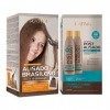 Kativa Kit de lissage brésilien à la kératine et à l’huile d’argan 150ml + Post lissage 2 unités