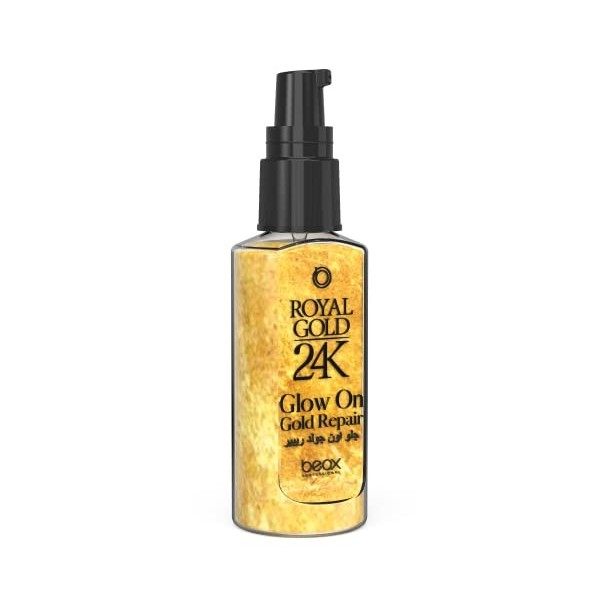 Royal gold 24K lissage brésilien Beox professional glow on 