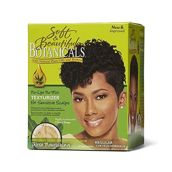 Soft & Beautiful Relaxer Botanicals Texturizer Regular Kit 1ct