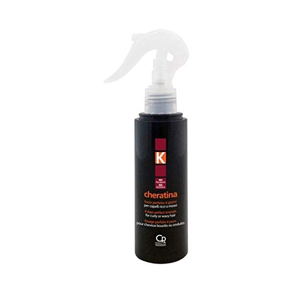 K-Cheratina - Parfaitement Lisse en 4 Jours - Traitement Professionnel en Spray Lissant pour les Cheveux Frisés, Crépus et Ca