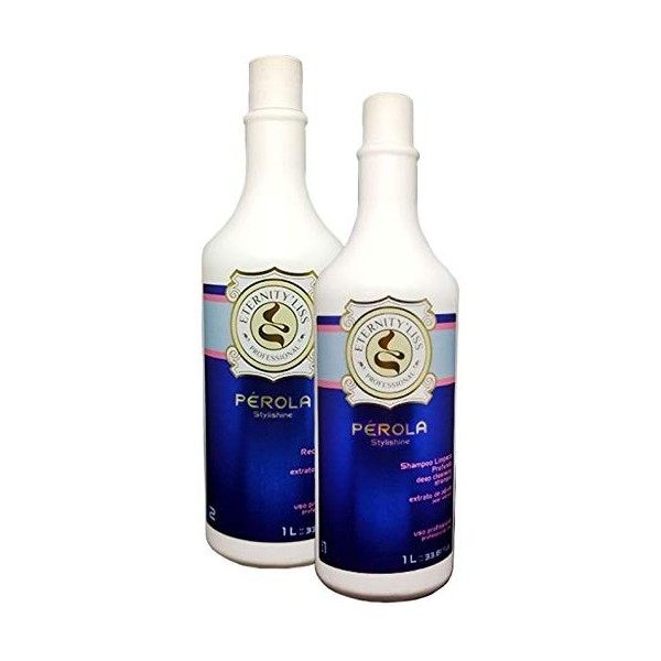 Lissage Brésilien PÉROLA dETERNITY LISS 2*1 litre **Bouteilles dorigine