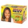 Africas Best Kit Défrisant Olive Cheveux Épais No-Lye Relaxer