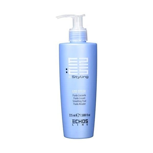 ECHOSLINE E-Styling Classic Liss Styler-Fluide Lissant-225 ML, Multicolor, One Size